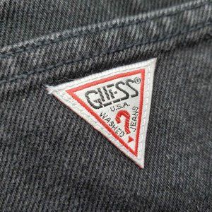 Vintage 90s Guess Georges Marciano High Rise Zip Ankle Mom Jeans